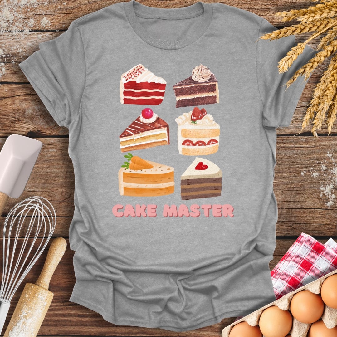 Cake Master T-Shirt Sport Grey / S Baking Threads