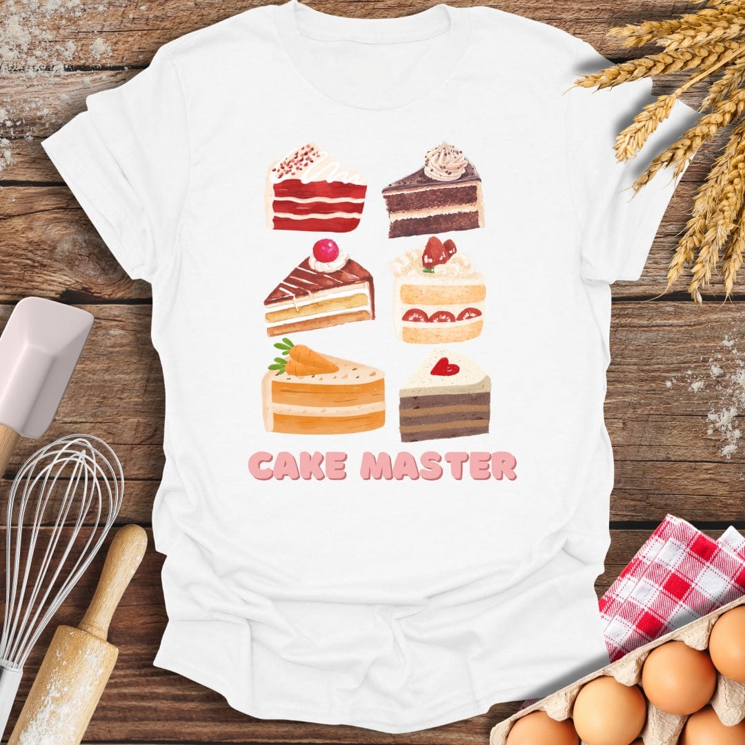 Cake Master T-Shirt White / S Baking Threads
