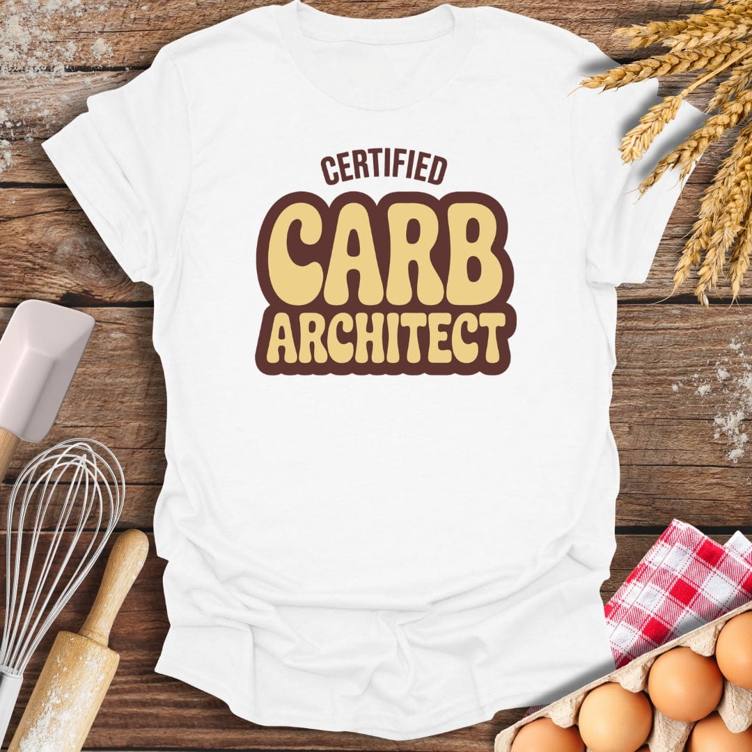 Carb Architect T-Shirt White / S Baking Threads