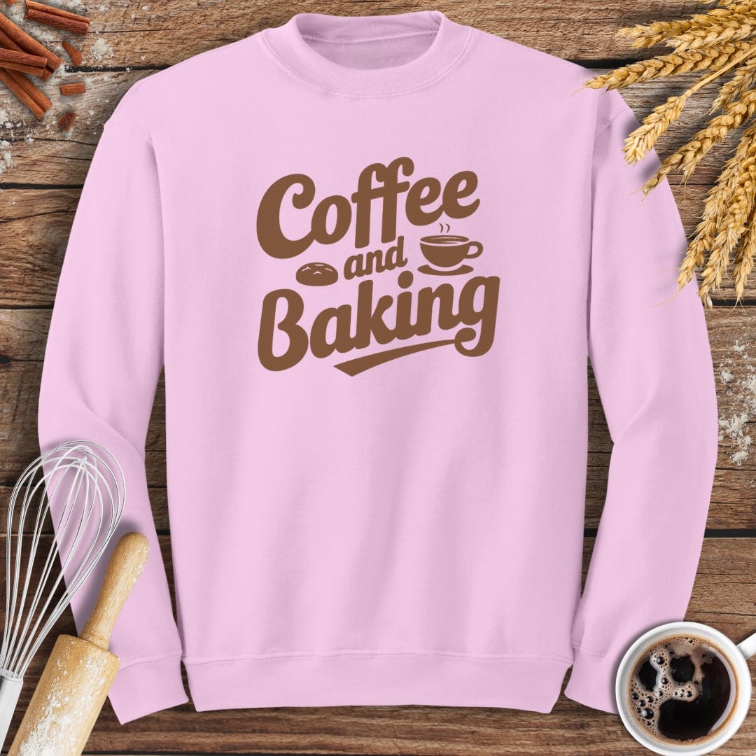 Coffee and Baking Sweatshirt Baking Threads