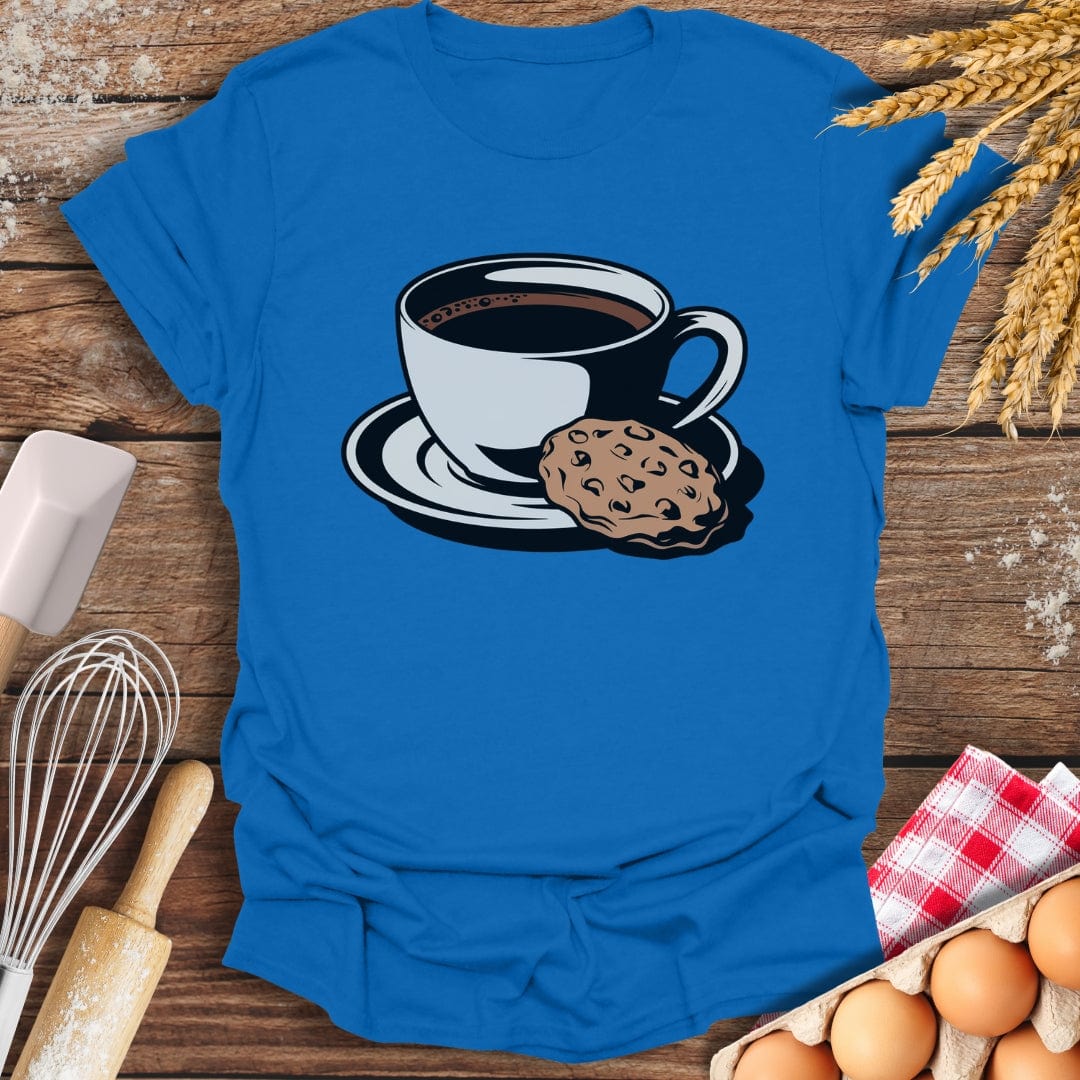 Coffee Cookie T-Shirt Royal / S Baking Threads