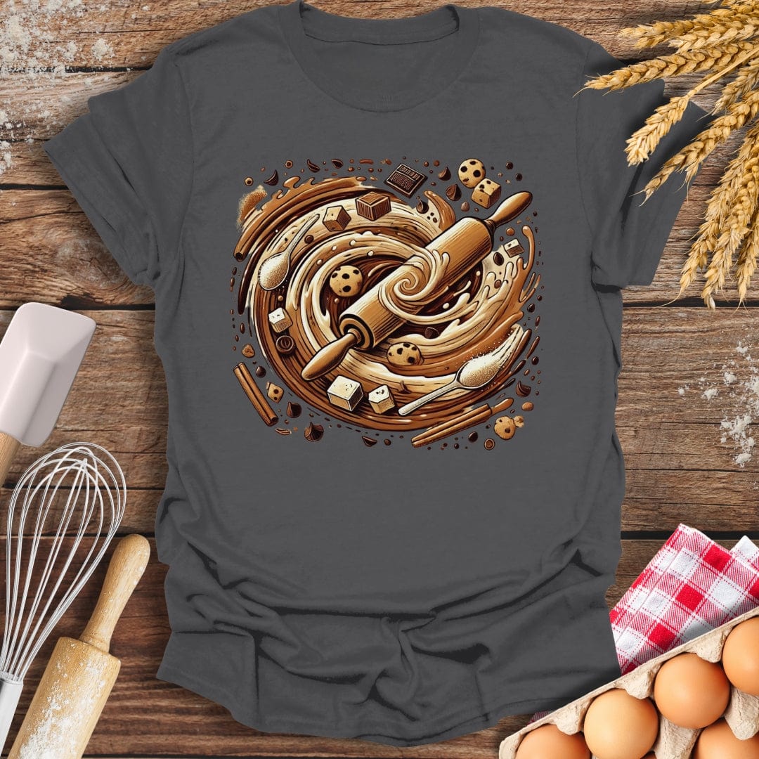 Cookie Chaos T-Shirt Charcoal / S Baking Threads