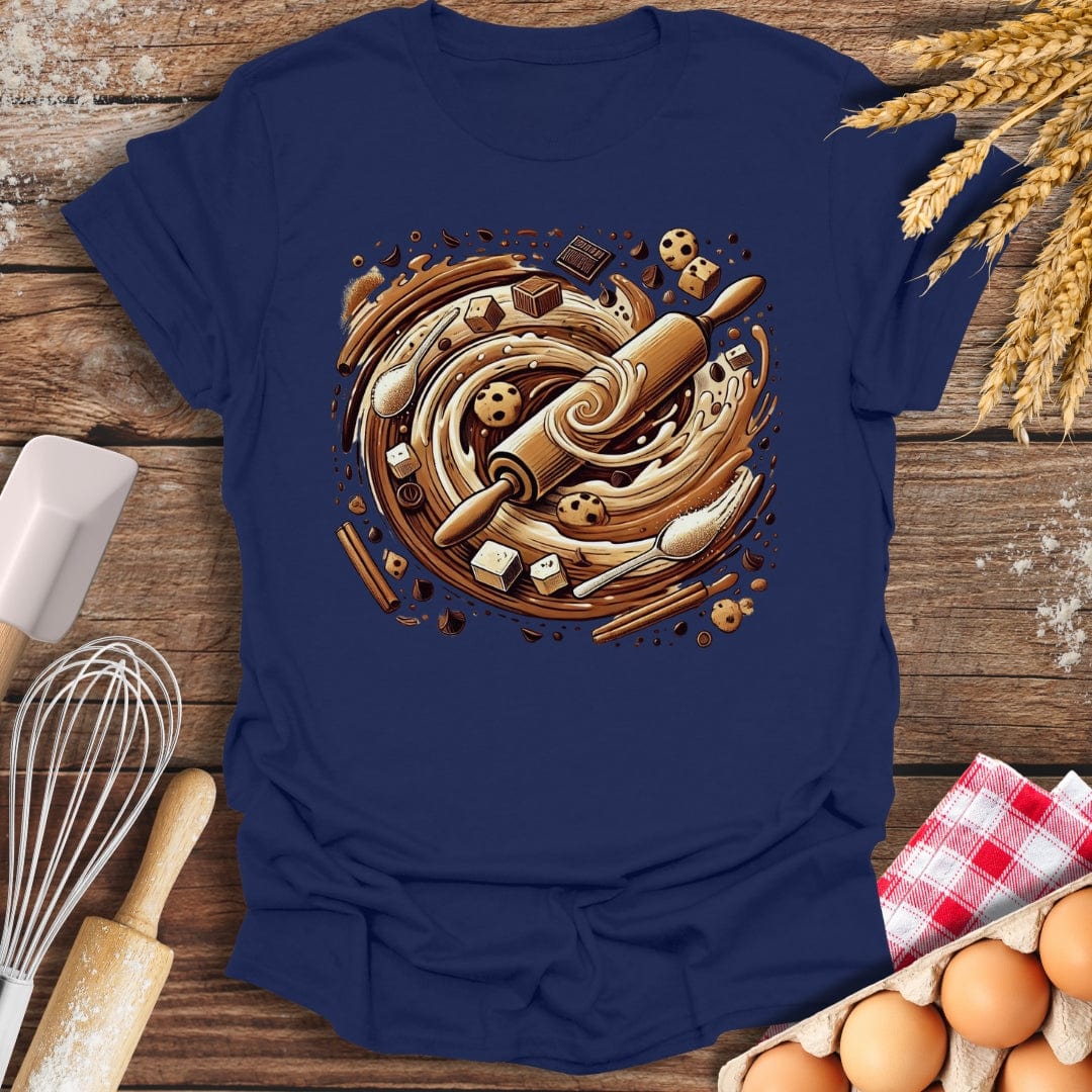 Cookie Chaos T-Shirt Navy / S Baking Threads