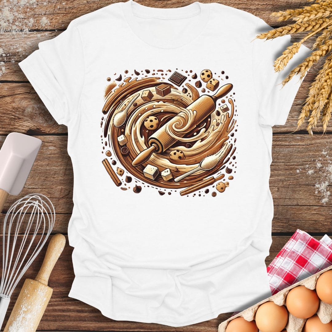 Cookie Chaos T-Shirt White / S Baking Threads