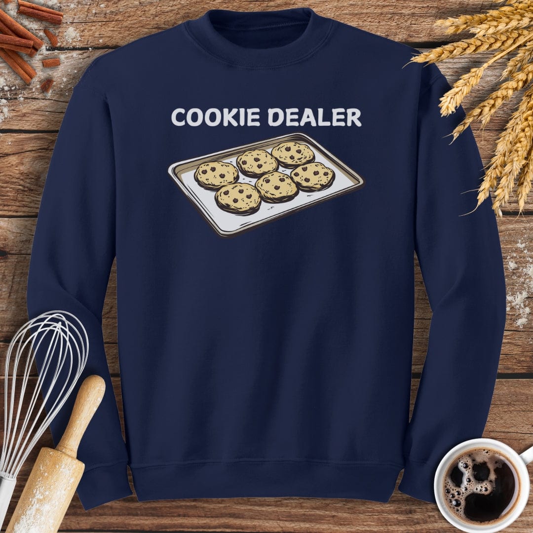 Cookie Dealer Sweatshirt Navy / S Baking Threads