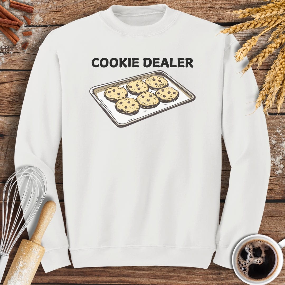 Cookie Dealer Sweatshirt White / S Baking Threads