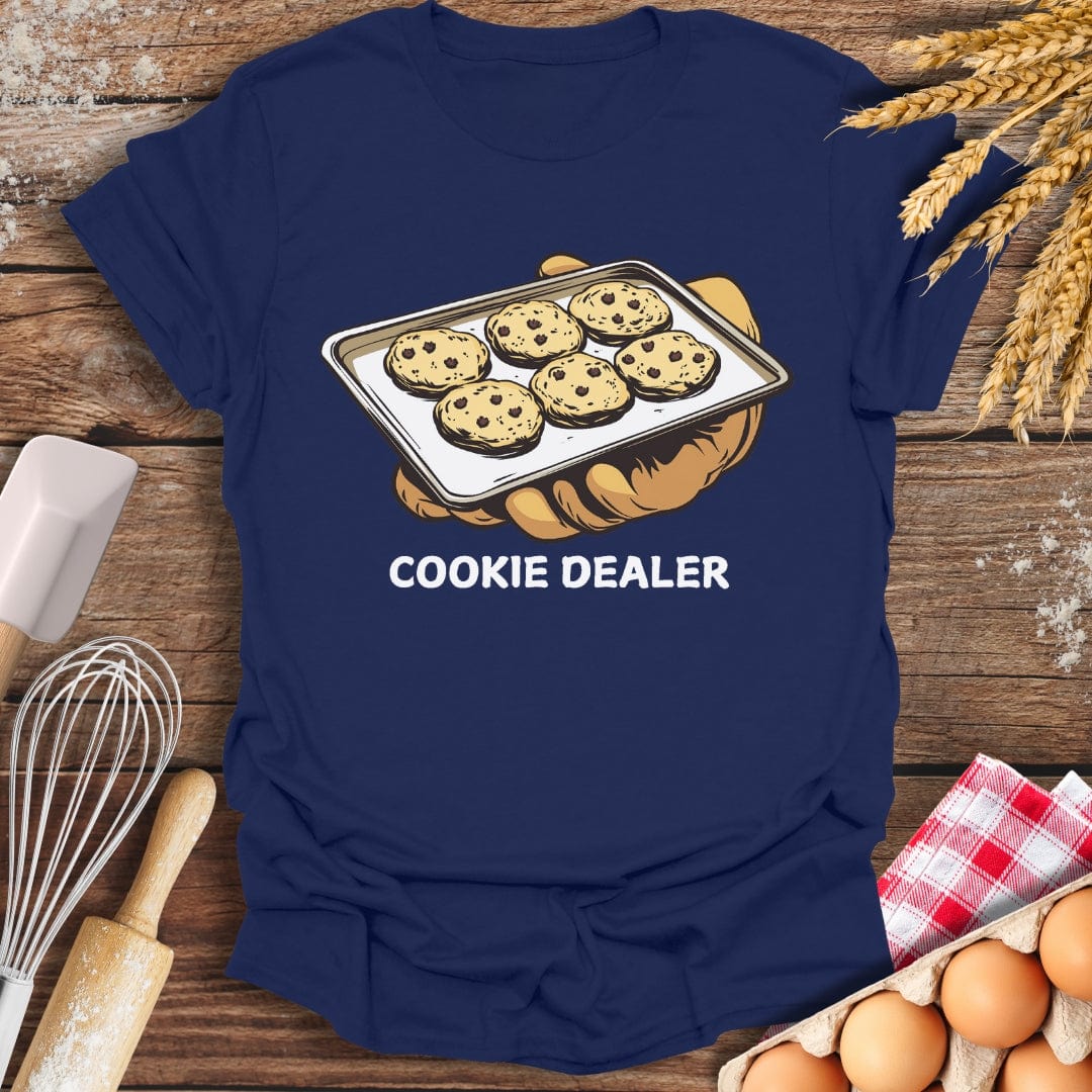 Cookie Dealer T-Shirt Navy / S Baking Threads