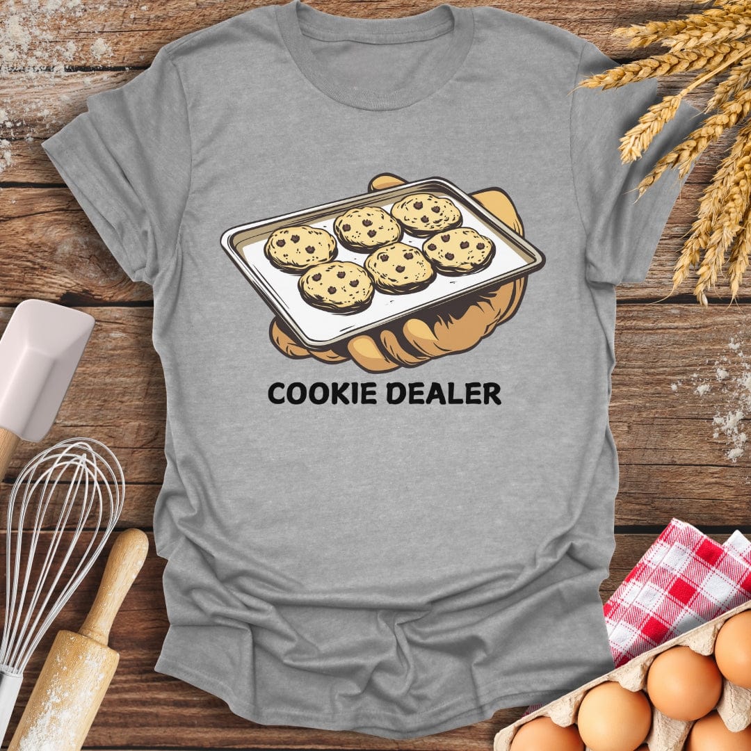 Cookie Dealer T-Shirt Sport Grey / S Baking Threads