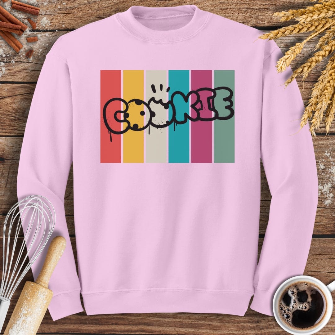Cookie Graffiti Sweatshirt Baking Threads