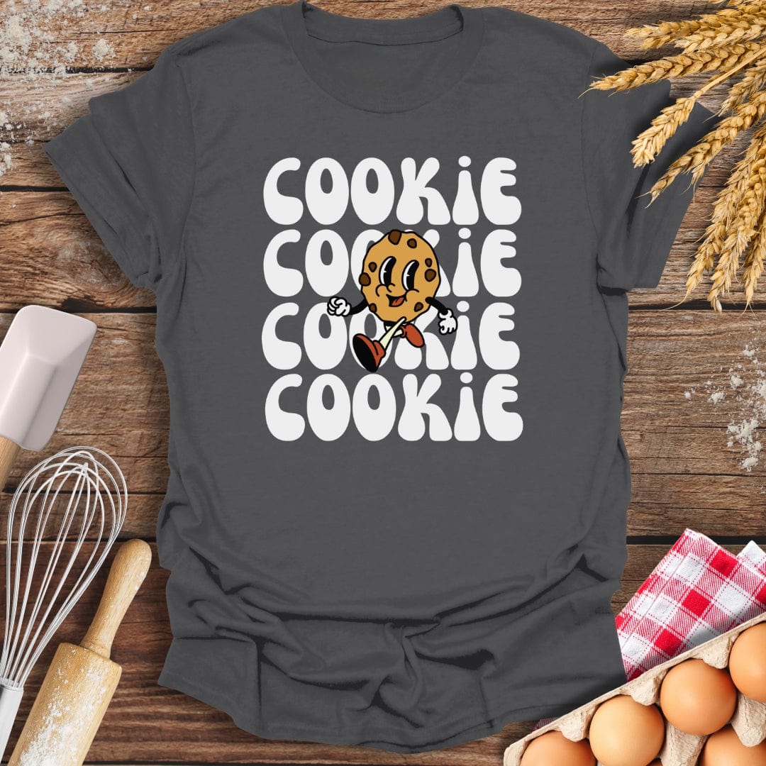 Cookie T-Shirt Charcoal / S Baking Threads