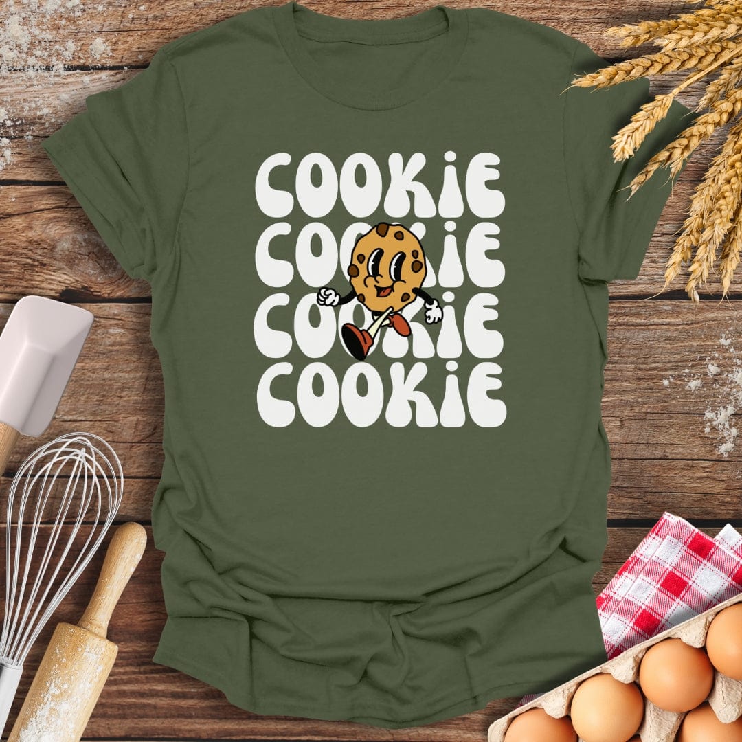 Cookie T-Shirt Military Green / S Baking Threads
