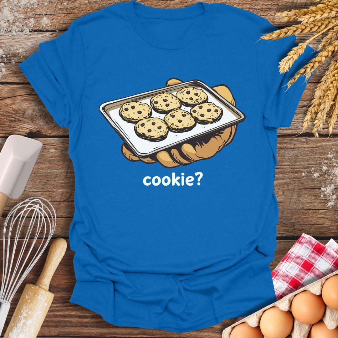 cookie? T-Shirt Royal / S Baking Threads