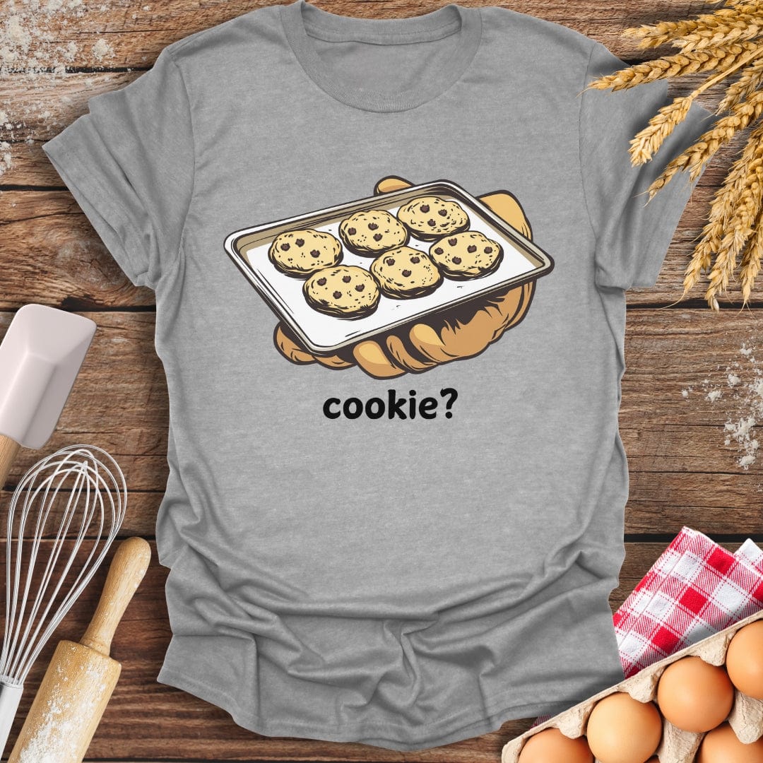 cookie? T-Shirt Sport Grey / S Baking Threads