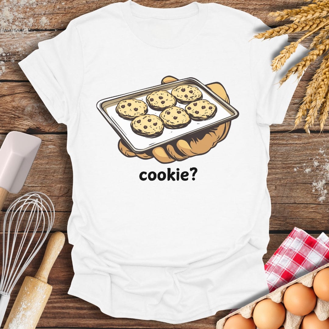 cookie? T-Shirt White / S Baking Threads