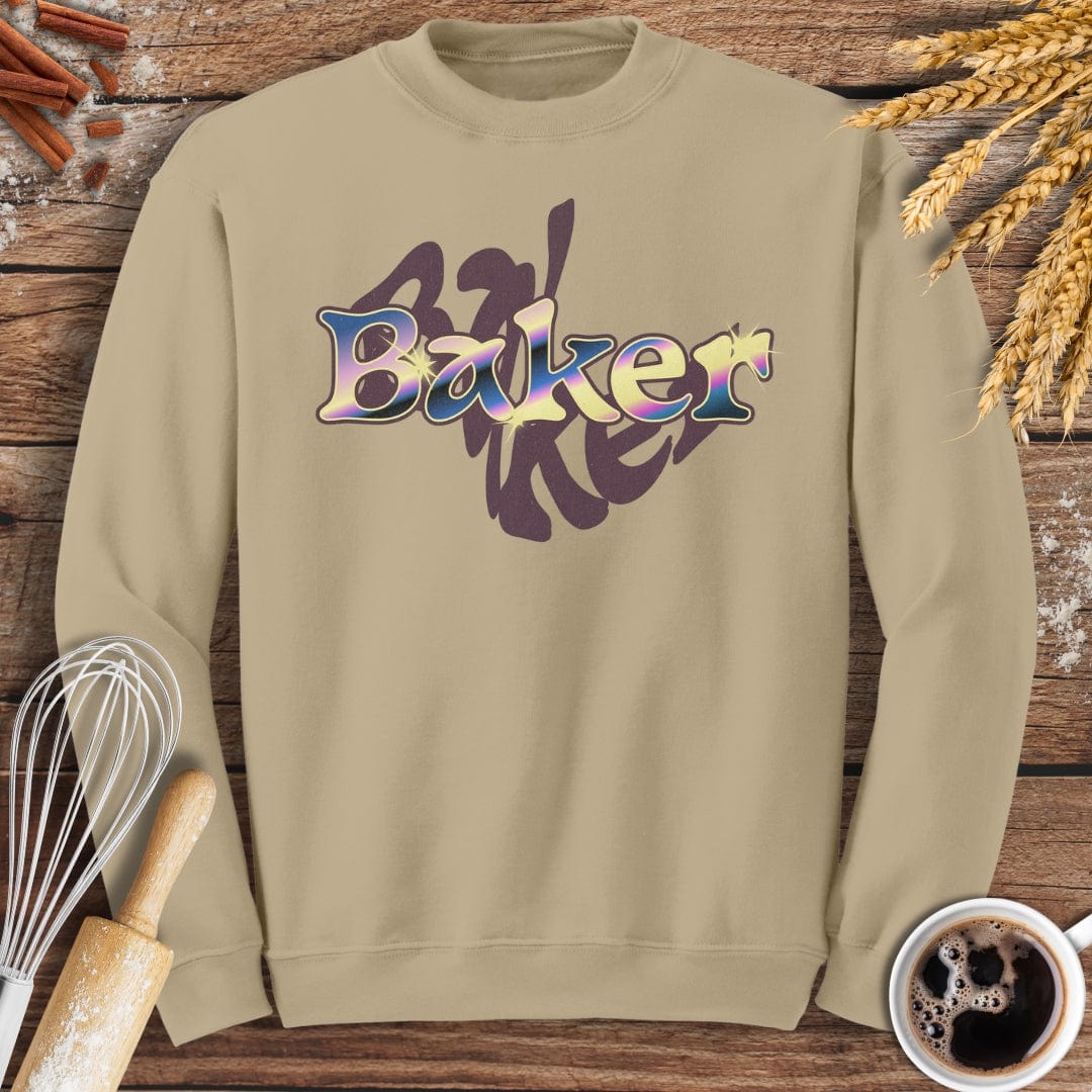 Cosmic Baker Sweatshirt Baking Threads