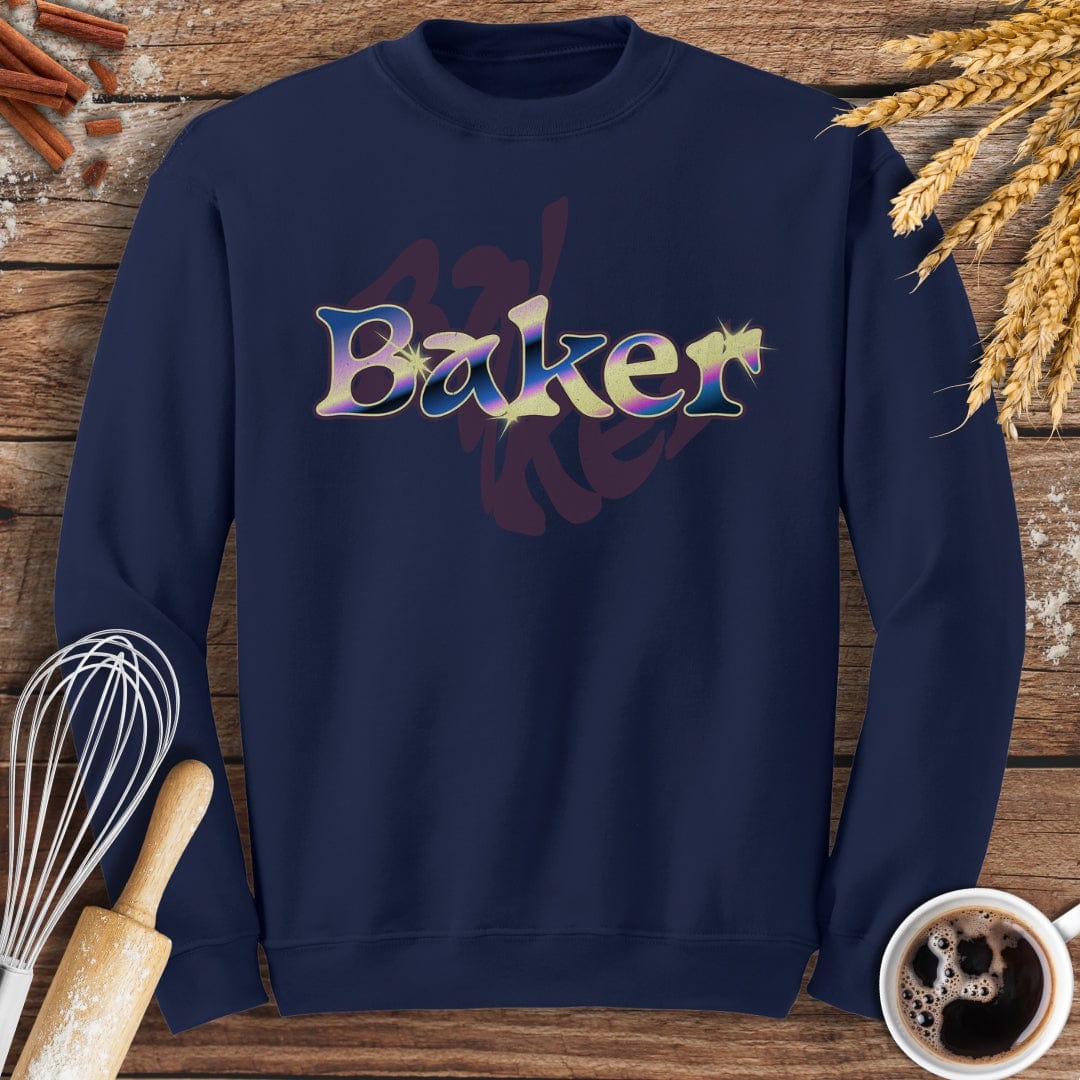 Cosmic Baker Sweatshirt Baking Threads
