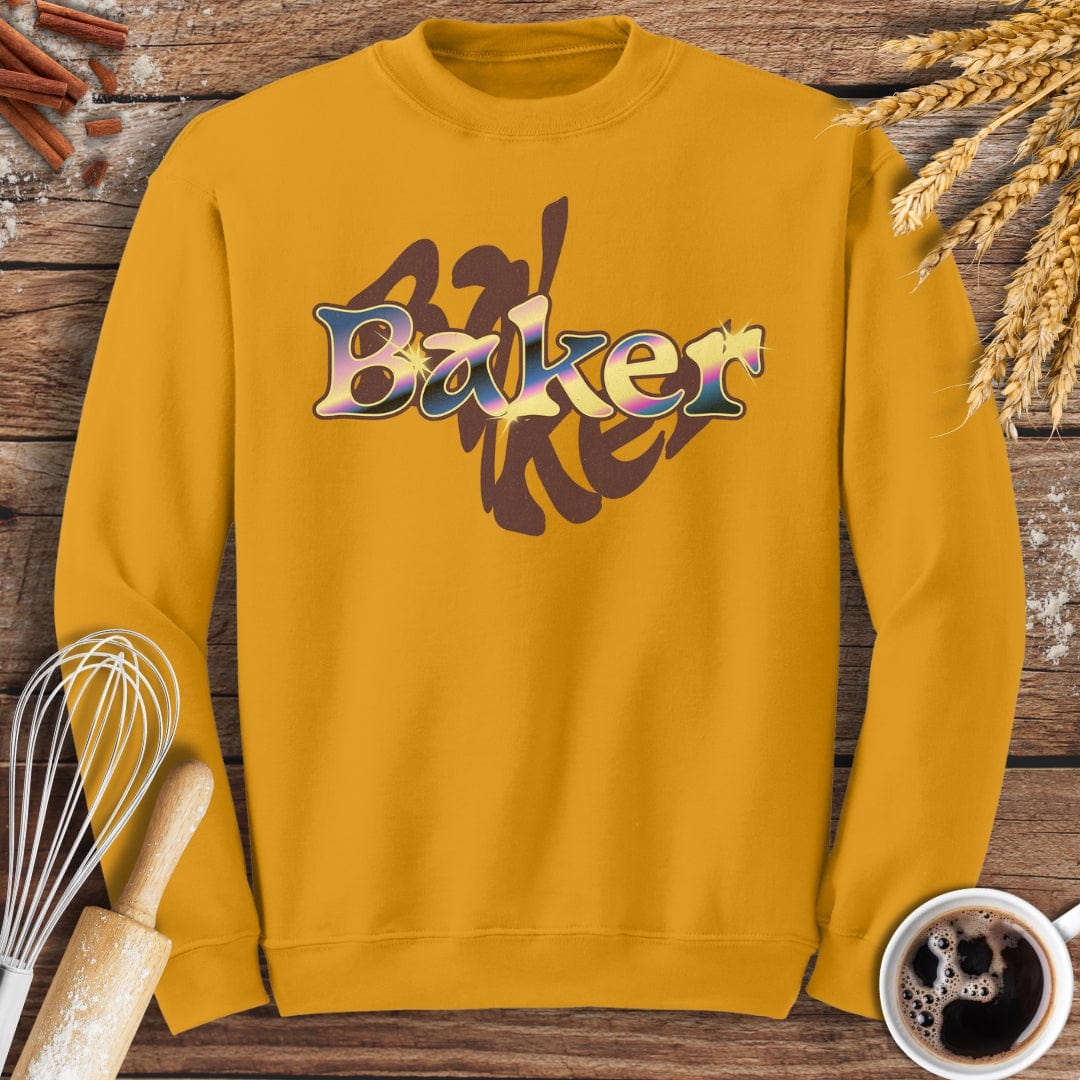 Cosmic Baker Sweatshirt Baking Threads