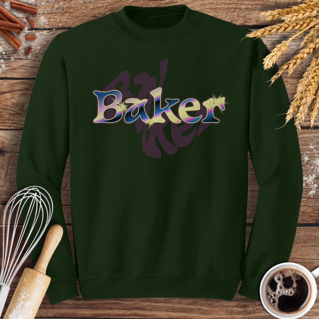 Cosmic Baker Sweatshirt Baking Threads
