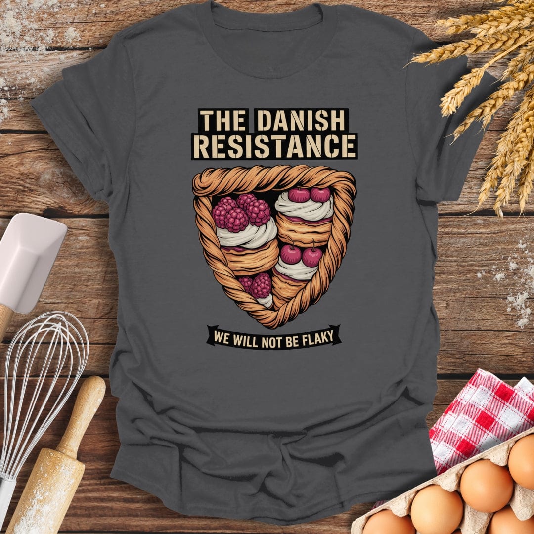 Danish Resistance T-Shirt Charcoal / S Baking Threads