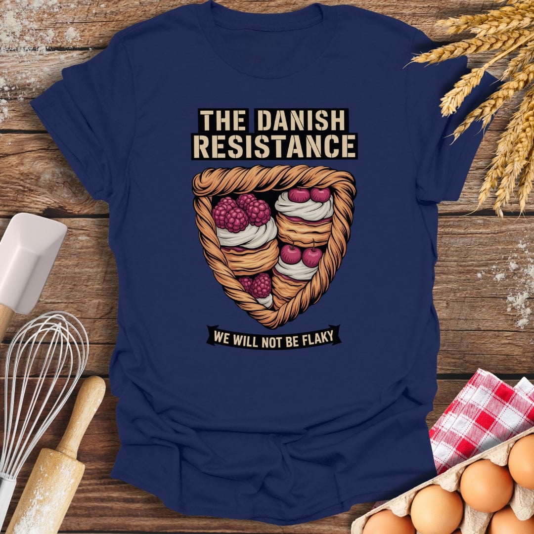 Danish Resistance T-Shirt Navy / S Baking Threads