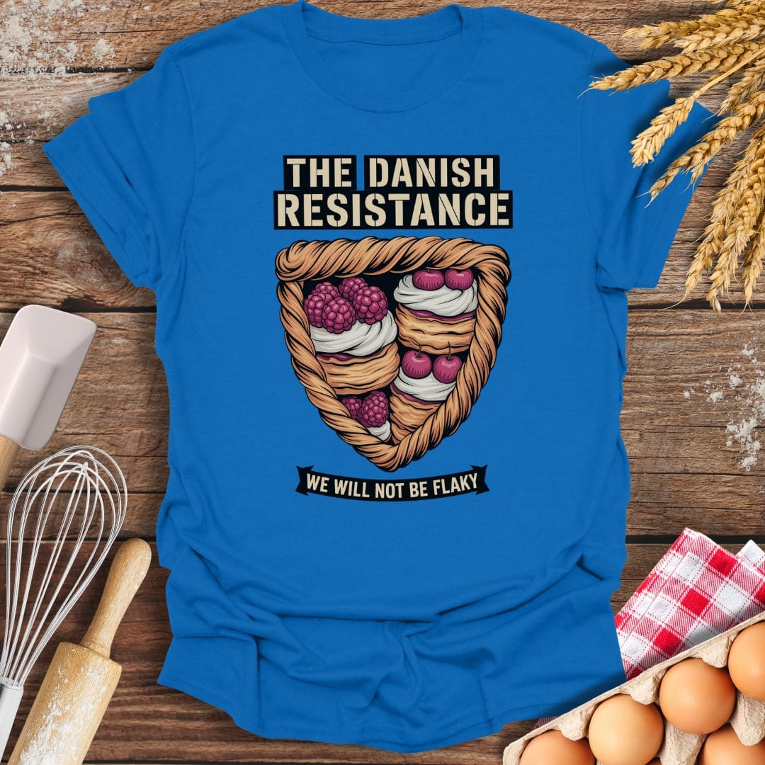 Danish Resistance T-Shirt Royal / S Baking Threads