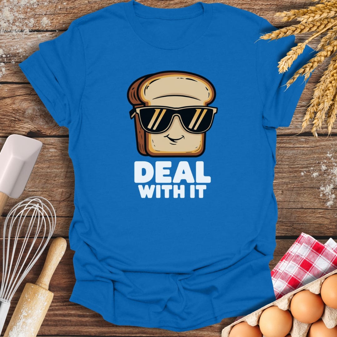 Deal With It T-Shirt Royal / S Baking Threads