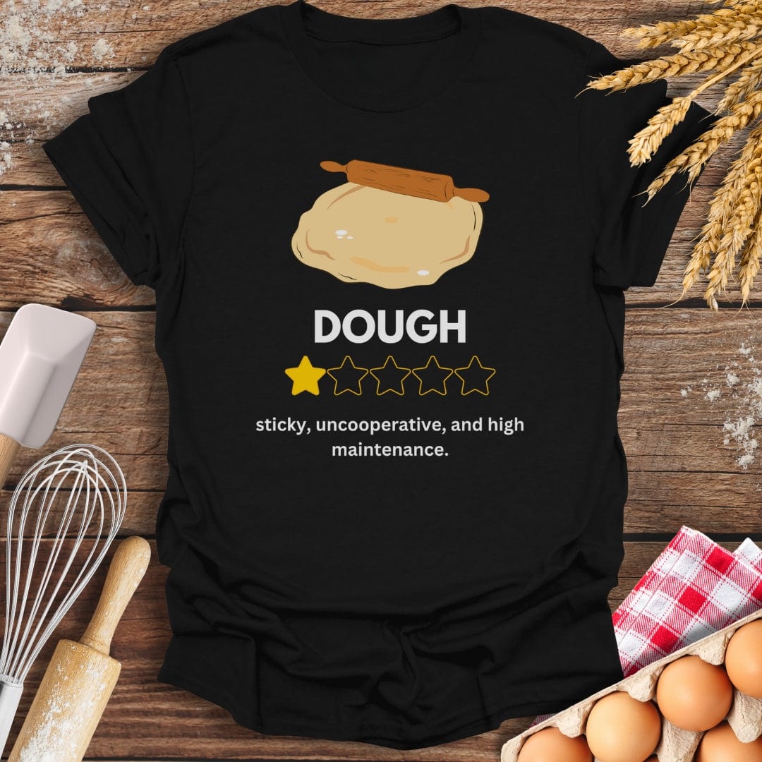 Dough: 1 Star Review T-Shirt Black / S Baking Threads
