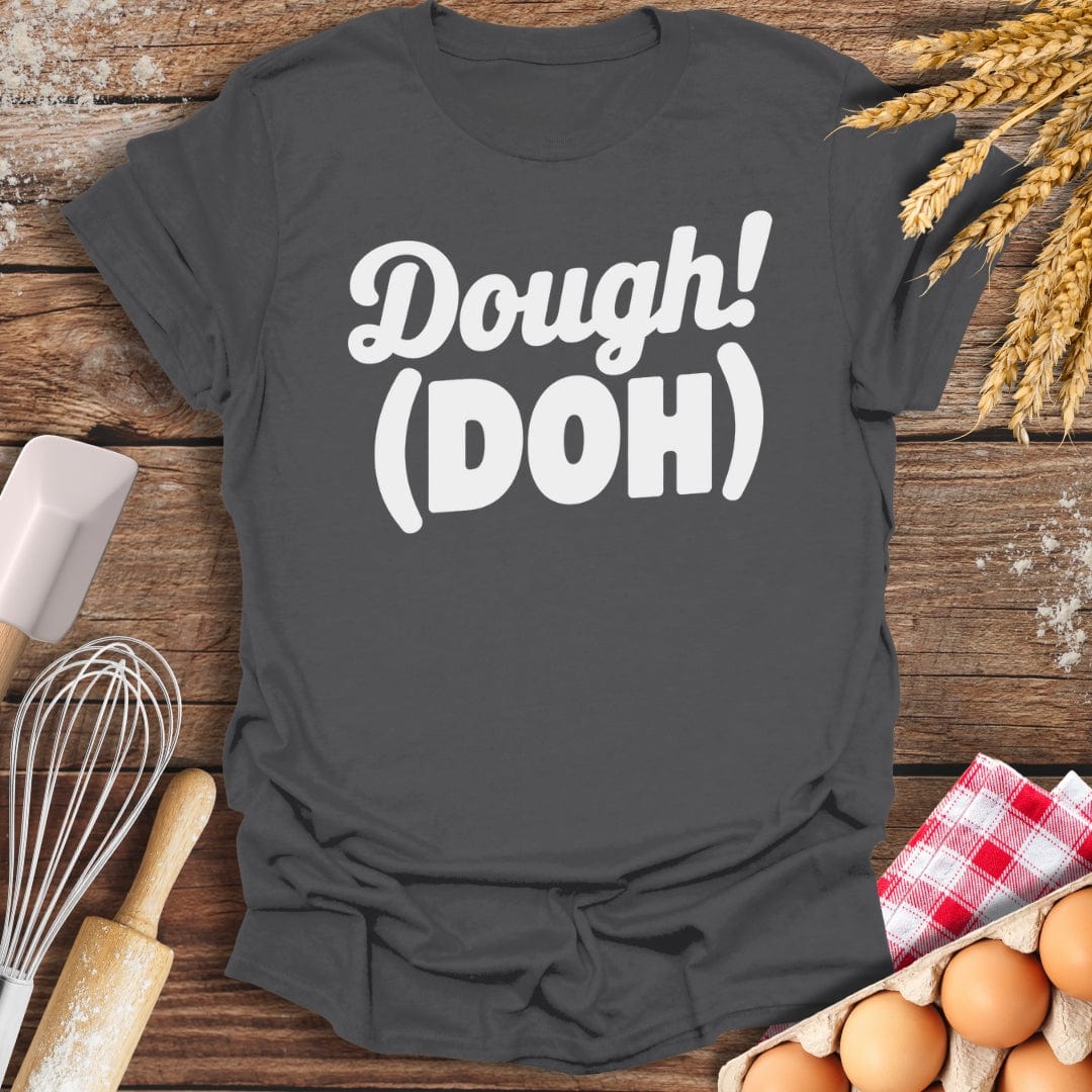 Dough! Doh T-Shirt Charcoal / S Baking Threads