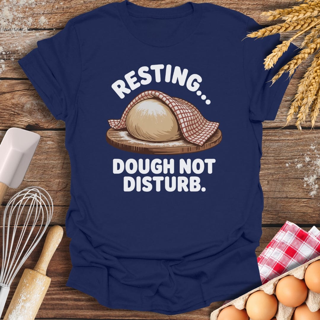 Dough Not Disturb T-Shirt Navy / S Baking Threads