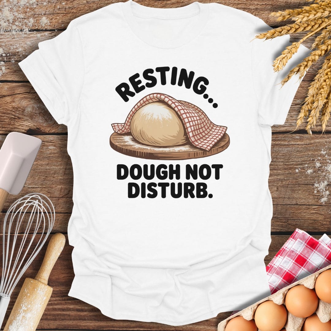Dough Not Disturb T-Shirt White / S Baking Threads