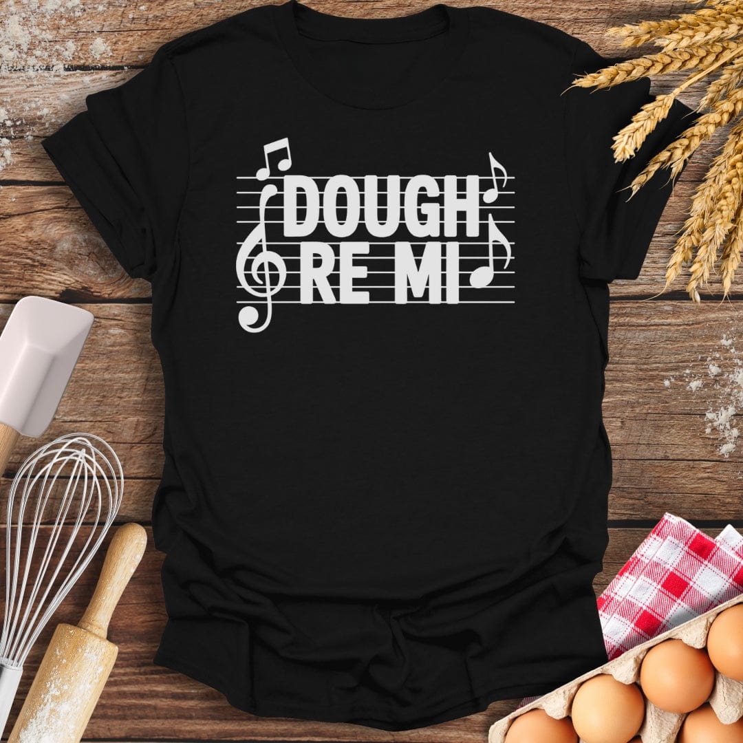 Dough Re Mi T-Shirt Black / S Baking Threads