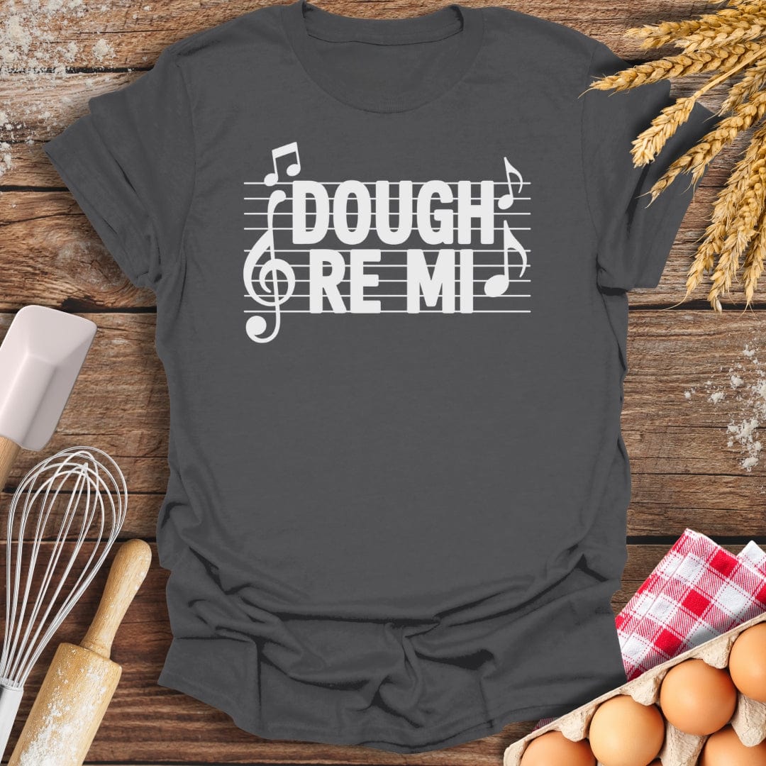 Dough Re Mi T-Shirt Charcoal / S Baking Threads