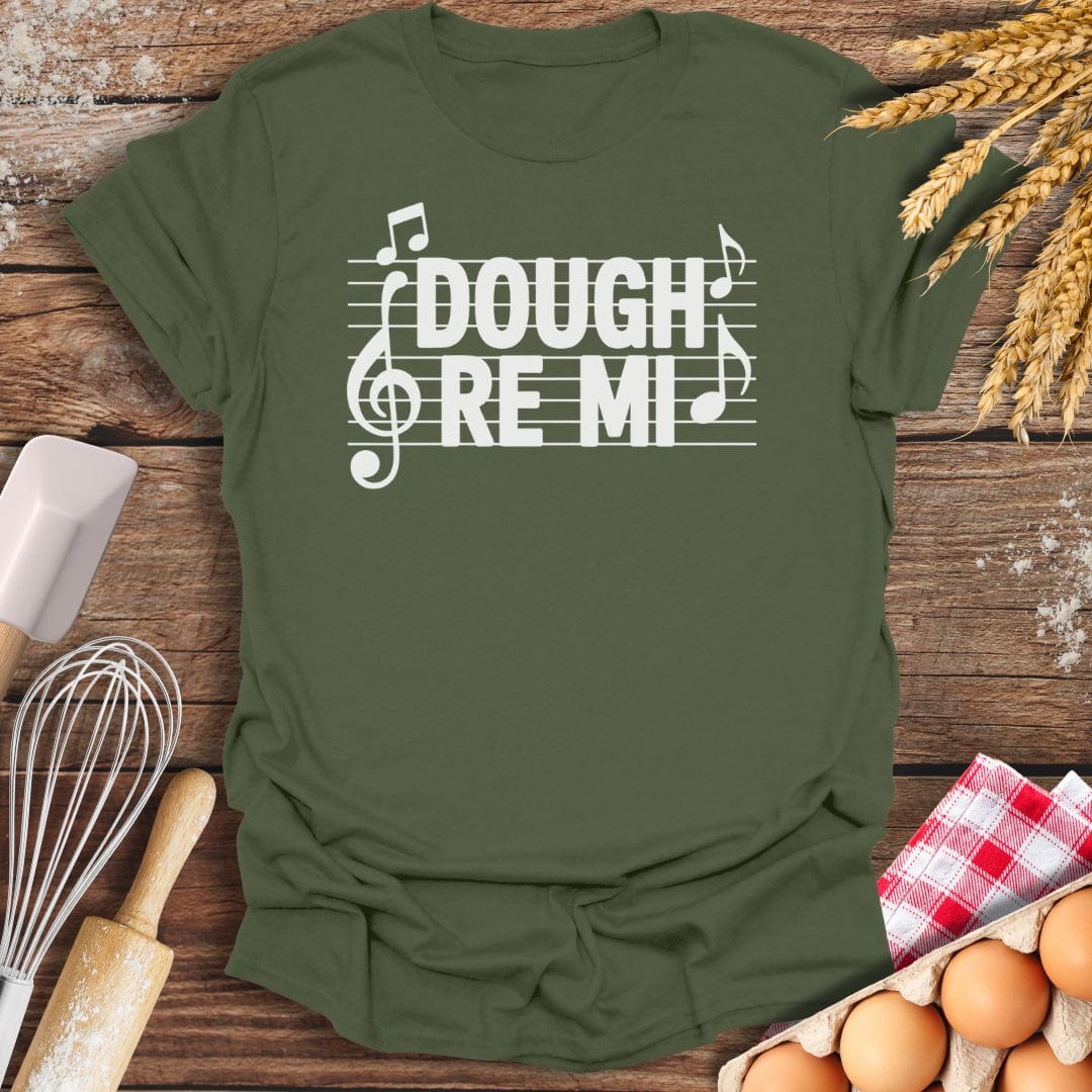 Dough Re Mi T-Shirt Military Green / S Baking Threads