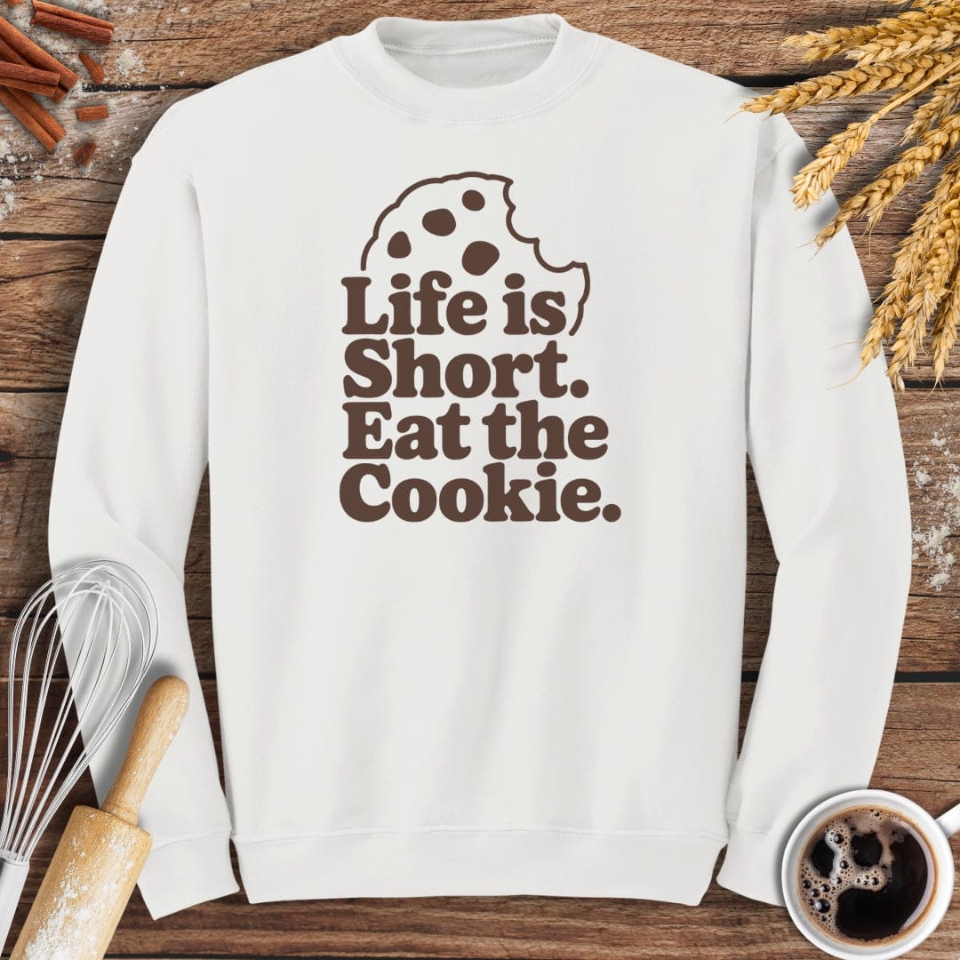 Eat The Cookie Sweatshirt Baking Threads