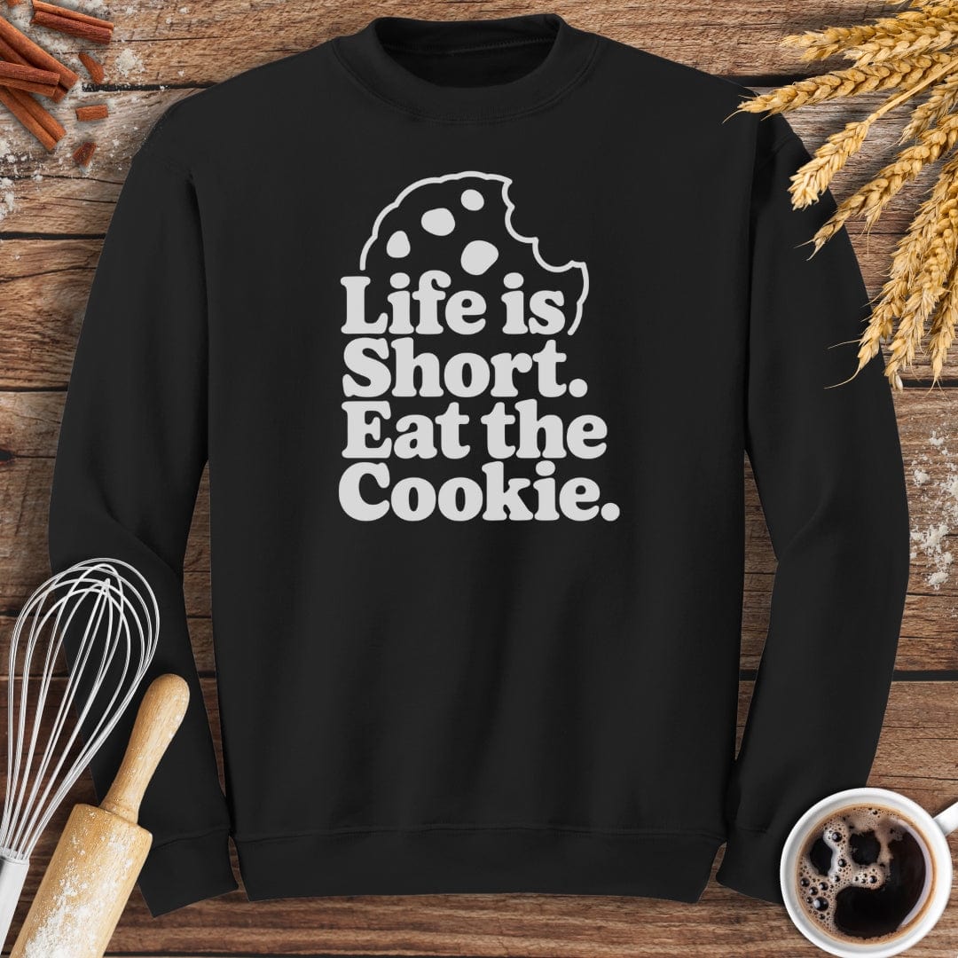 Eat The Cookie Sweatshirt Baking Threads
