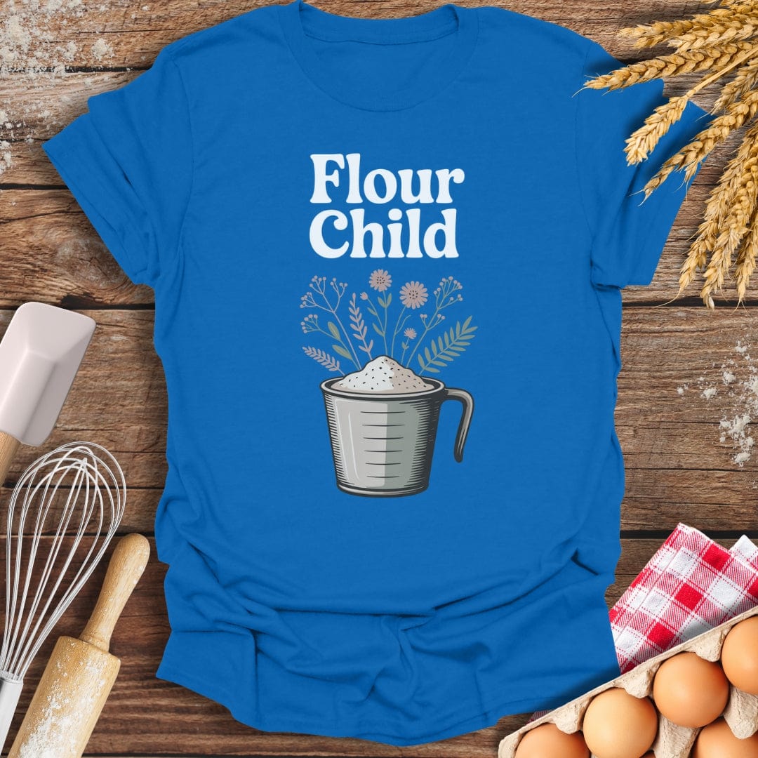 Flour Child T-Shirt Royal / S Baking Threads