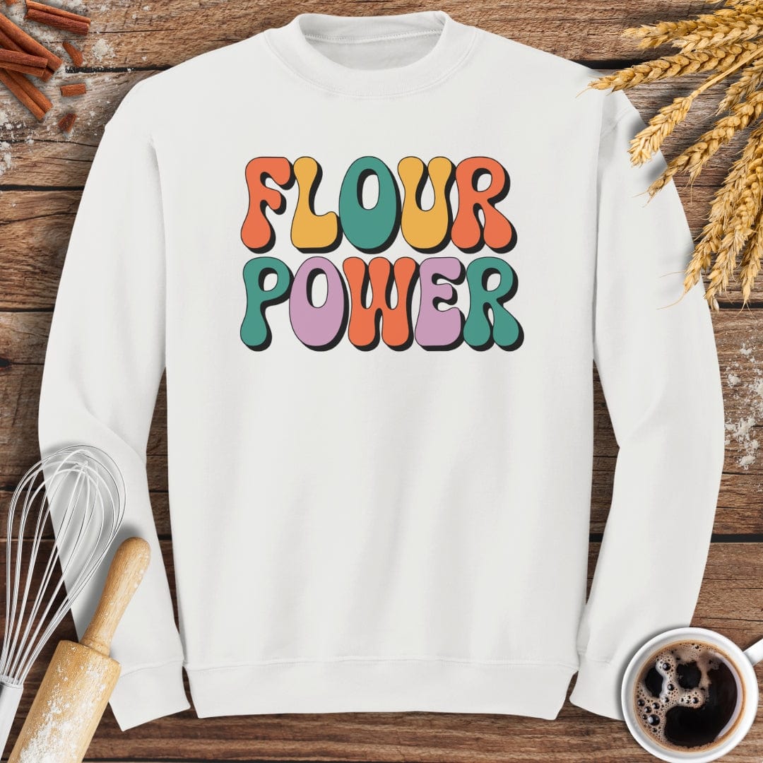 Flour Power Sweatshirt Baking Threads
