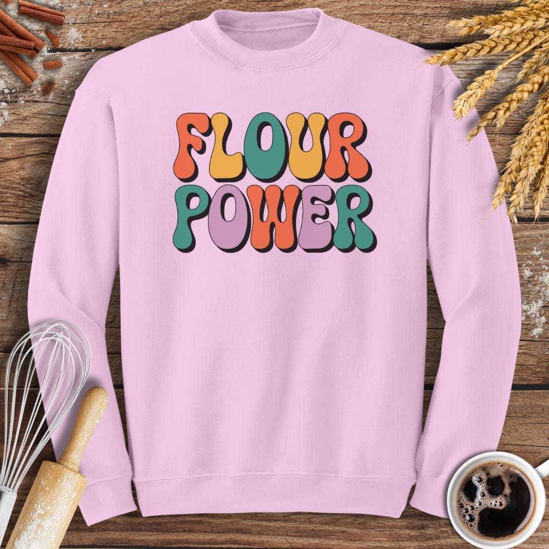 Flour Power Sweatshirt Baking Threads