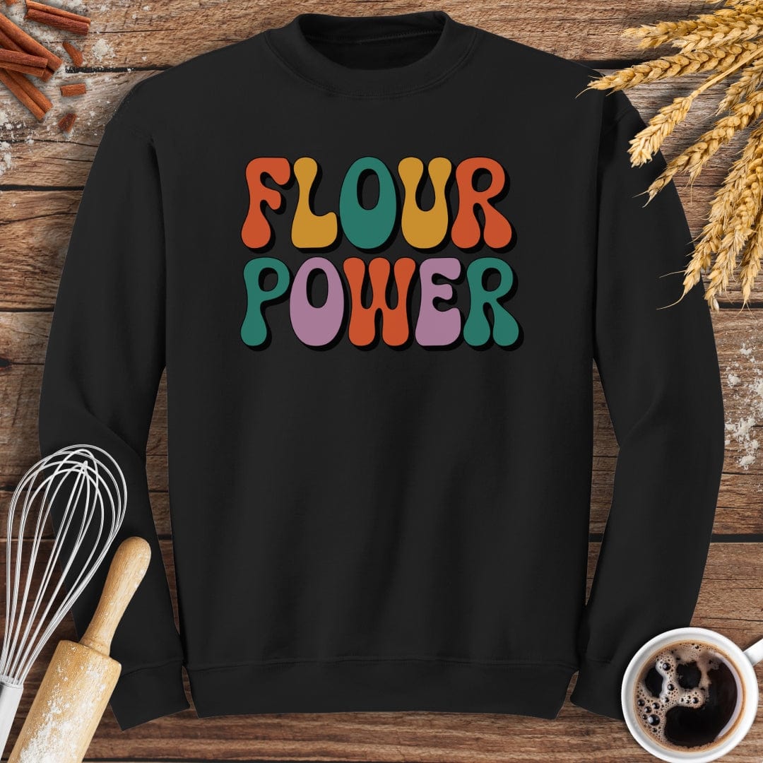 Flour Power Sweatshirt Baking Threads