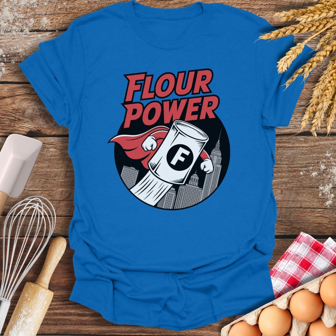 Flour Power T-Shirt Royal / S Baking Threads