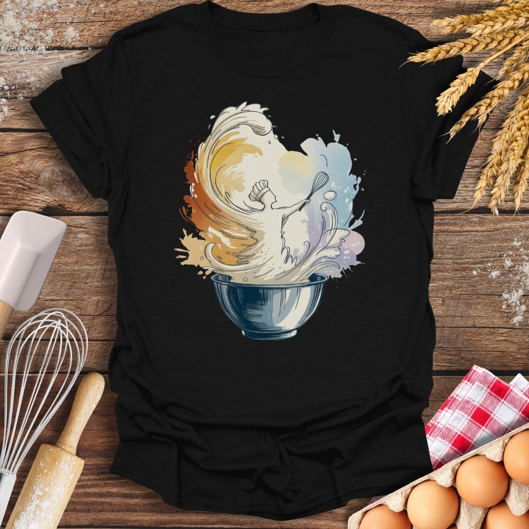 Flour Storm T-Shirt Black / S Baking Threads