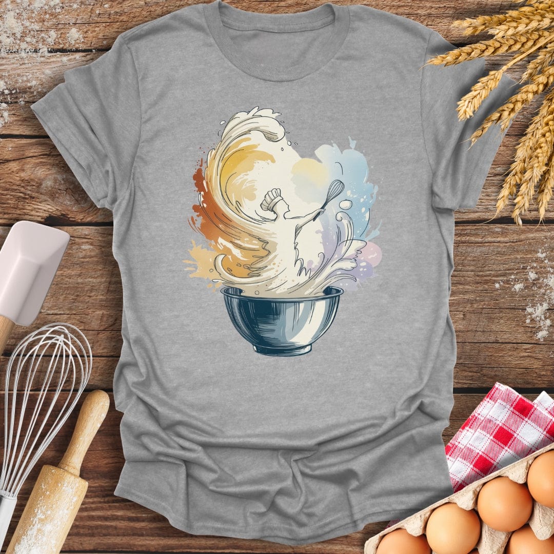 Flour Storm T-Shirt Sport Grey / S Baking Threads