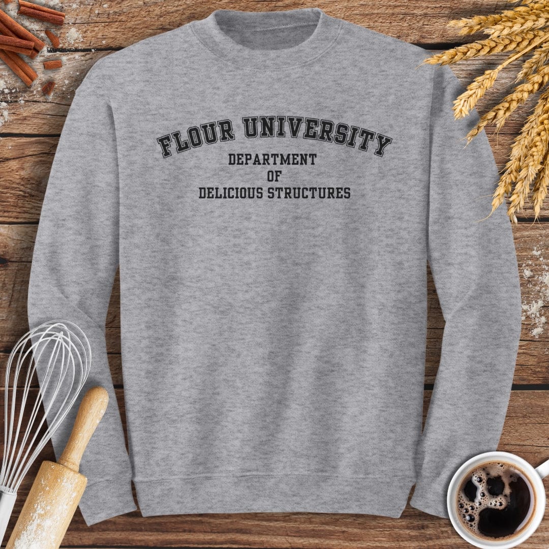 Flour University Sweatshirt Baking Threads
