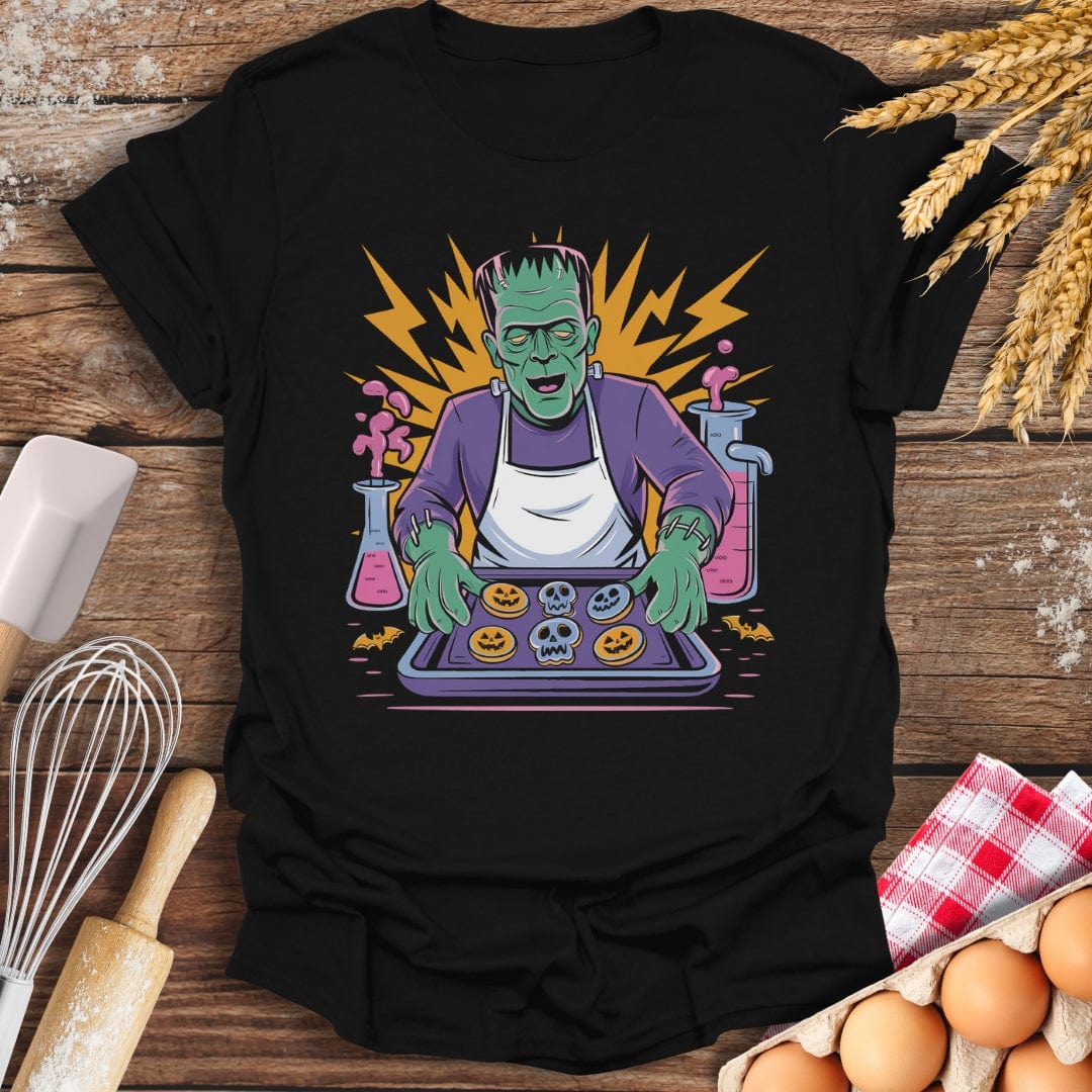 Frankenstein’s Cookie Lab T-Shirt Black / S Baking Threads