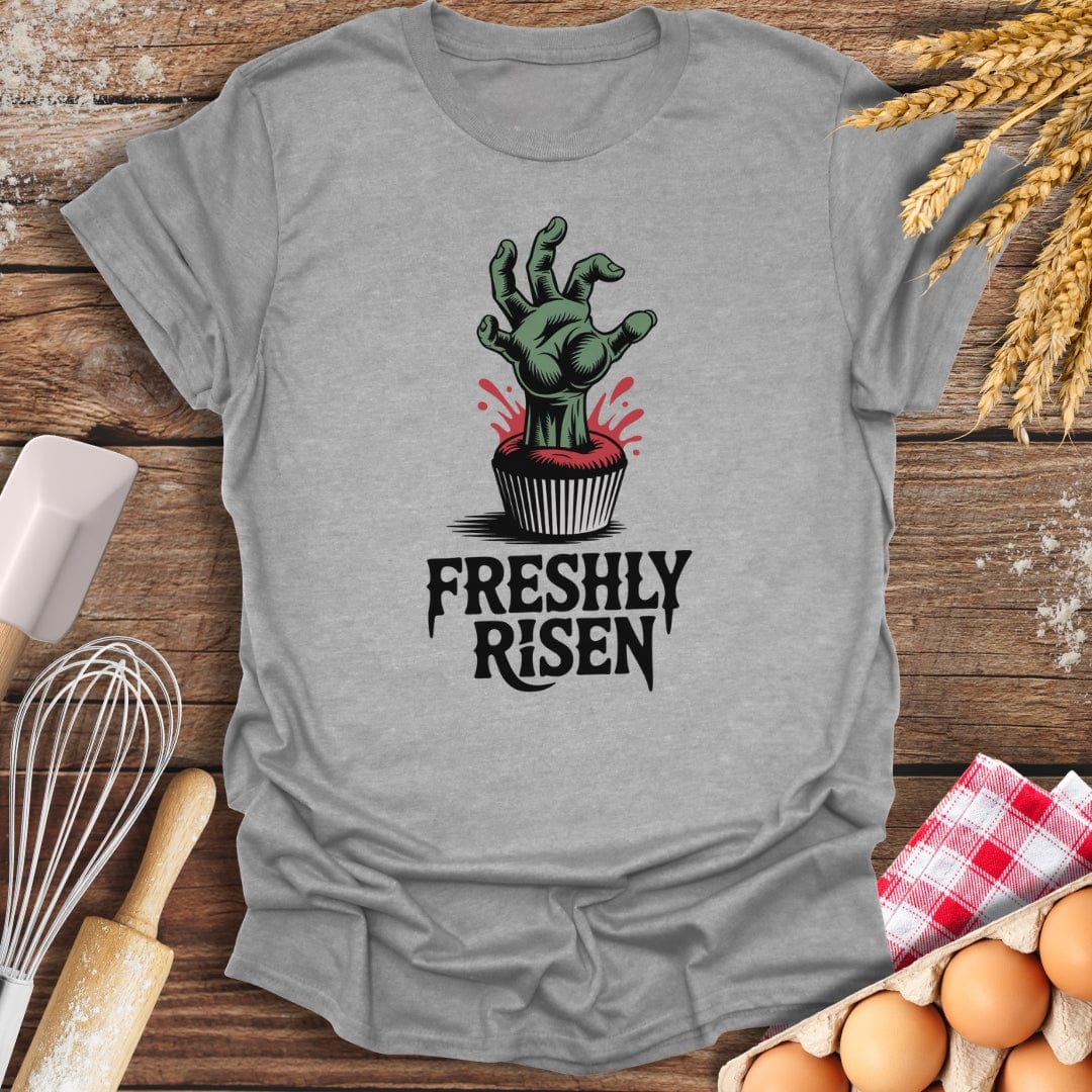 Freshly Risen T-Shirt Sport Grey / S Baking Threads