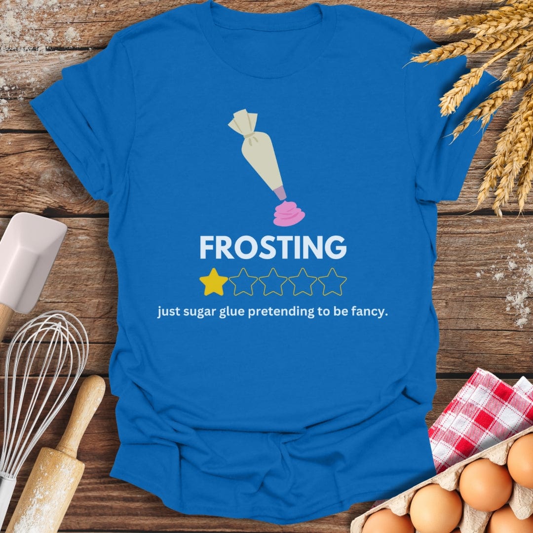 Frosting: 1 Star Review T-Shirt Royal / S Baking Threads