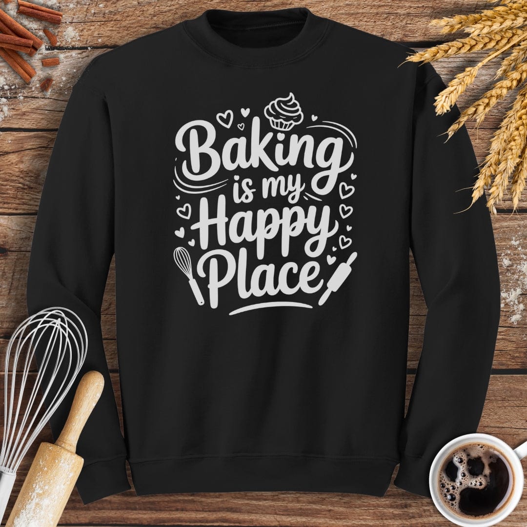 Happy Place Sweatshirt Baking Threads