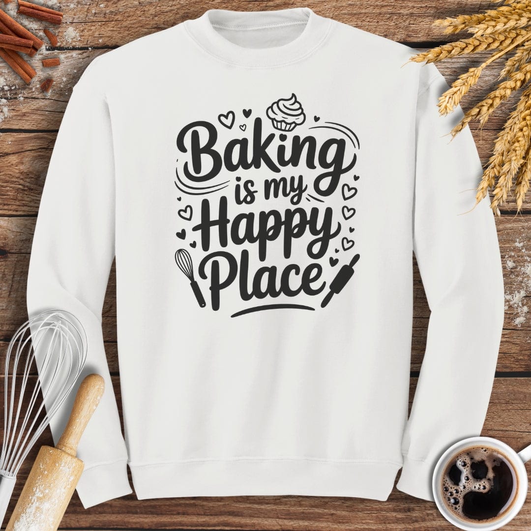 Happy Place Sweatshirt Baking Threads