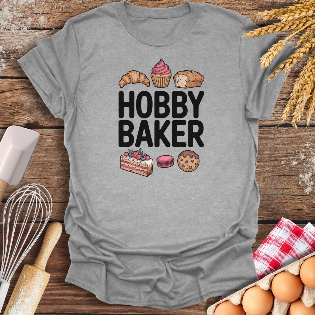 Hobby Baker T-Shirt Sport Grey / S Baking Threads