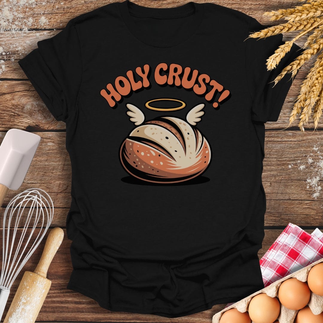 Holy Crust T-Shirt Black / S Baking Threads
